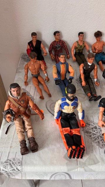 Hasbro - Action figure Action Man, Max Steel - 1990-2000 -