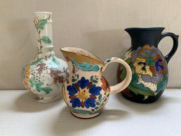 Plateelbakkerij Zuid-Holland - Vase (3) - Céramique
