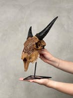 GEEN RESERVEPRIJS - Met de hand bewerkte bruine