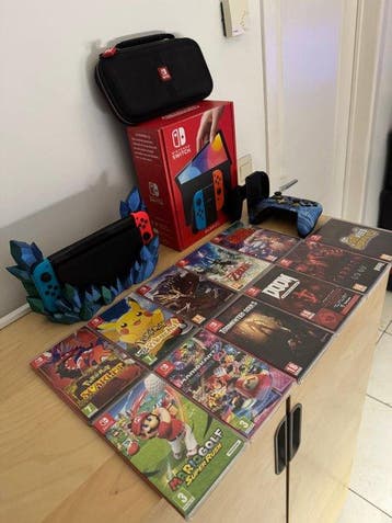 Nintendo - Switch - Nintendo Switch OLED – Complete bundel