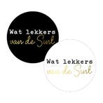 10x Sticker - wat lekkers van de sint - sinterklaas, Ophalen of Verzenden, Nieuw, Meerdere stickers