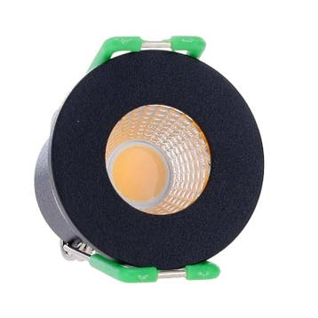 Luxar Mini LED Spot 3W 12V Inbouw IP65 Zwart, Verzenden