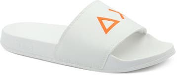 Sun68 Slippers Logo Bianco Wit maat 43 Heren, Kleding | Dames, Verzenden, Wit, Nieuw, Sun68