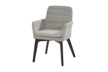 4 Seasons Outdoor Lisboa tuinstoel aluminium legs polyloom, Nieuw
