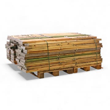 Gebruikte Opzetrand palletaanbieding 4x scharnierbaar, Ophalen of Verzenden