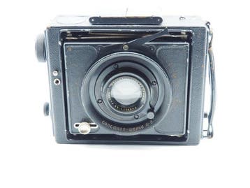 Ernemann Werke A.G. Dresden camera + 15cm lens Boxcamera
