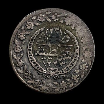 Ottomaanse Rijk. Mahmud II. 5 Kurus 1808-1832 (Zonder