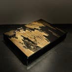 Japanse lakwerk Maki-e brief-/documentendoos (Fubako), met, Antiek en Kunst