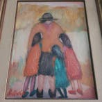 Ferdinando Bellorini (1913–2011) - Mamma con i figlioli