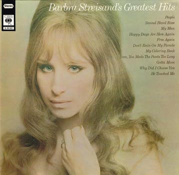 Barbra Streisand - Barbra Streisands Greatest Hits, Cd's en Dvd's, Verzenden, Gebruikt