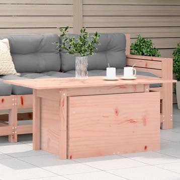 vidaXL Tuintafel 100x50x75 cm massief douglashout, Verzenden