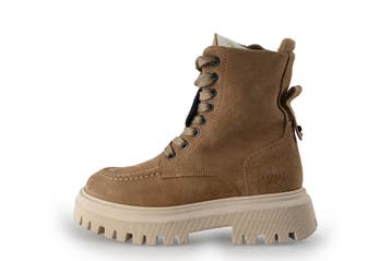 Nubikk Veterboots Meisjes in maat 30 Bruin, Verzenden, Jongen of Meisje, Nubikk, Schoenen