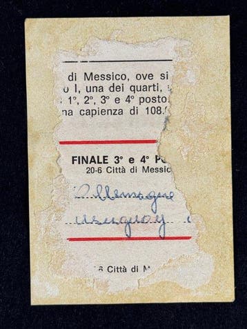 1970 Panini Mexico 70 World Cup, - Poster: England 1966 - 1, Verzamelen, Nieuw