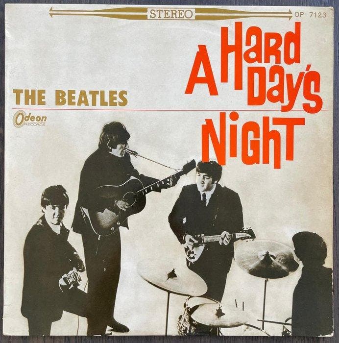 Beatles - A Hard Days Night (Japan) – Red Everclean Vinyl –, Cd's en Dvd's, Vinyl Singles