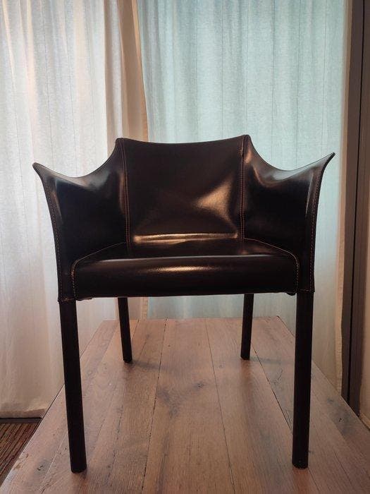 Cappellini - Fauteuil (4) - Kalfsleer, Antiquités & Art, Art | Objets design