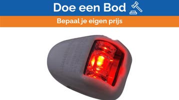 Bieden: Orionis LED red navigation light 112,5, Ophalen of Verzenden