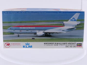 Schaal 1:200 Hasegawa 10609 DC-10-30 Northwest/KLM Allian..., Hobby & Loisirs créatifs, Modélisme | Avions & Hélicoptères, Ophalen of Verzenden
