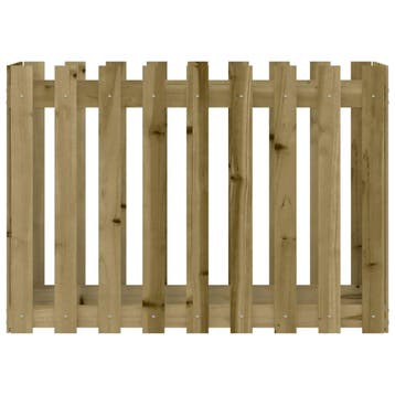 vidaXL Plantenbak verhoogd hekontwerp 100x50x70 cm, Verzenden