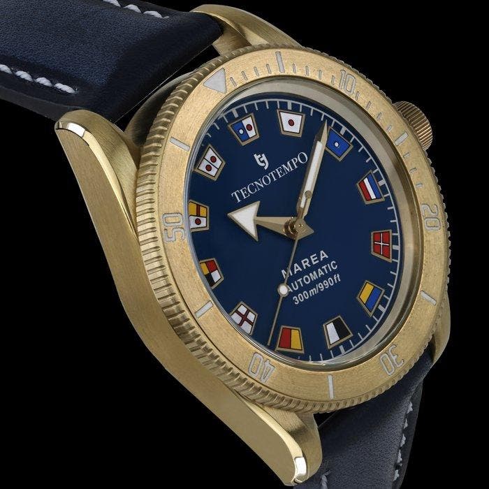 Tecnotempo - Automatic - Bronze Marea flags edition -, Bijoux, Sacs & Beauté, Montres | Hommes