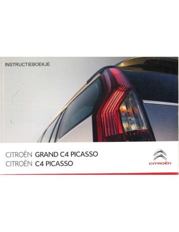 2011 CITROEN C4 (GRAND) PICASSO INSTRUCTIEBOEKJE NEDERLANDS
