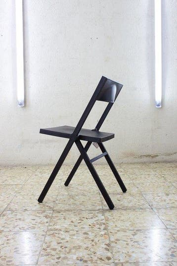 Alessi - David Chipperfield - Klapstoel - Piana - Zwart -, Antiek en Kunst