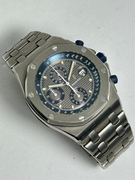 Audemars Piguet - Royal Oak Offshore - 25721Ti - Homme -, Handtassen en Accessoires, Horloges | Heren