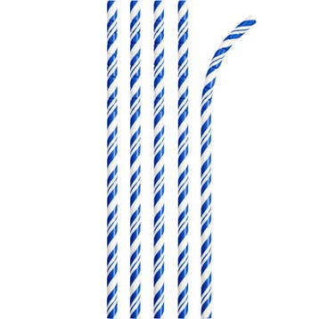 Blauwe Rietjes Gestreept 24st, Verzenden, Nieuw