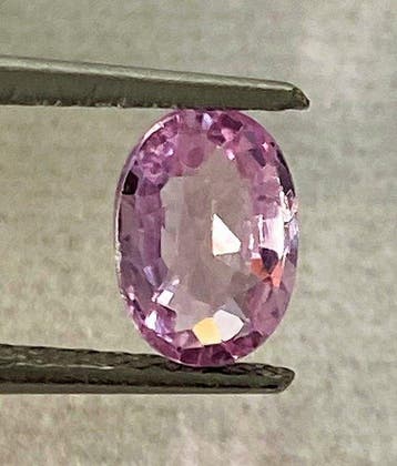 Rose Saphir - 1.01 ct - Antwerp Laboratory for Gemstone, Bijoux, Sacs & Beauté, Pierres précieuses