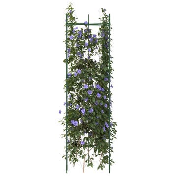 vidaXL Tomatenkooien 8 st 116 cm staal en polypropeen, Verzenden, Nieuw