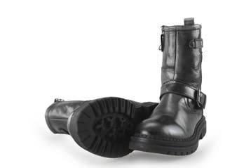 Loff 1881 Enkellaarzen Meisjes in maat 33 Zwart, Verzenden, Loff 1881, Jongen of Meisje, Schoenen