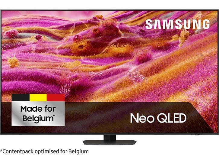 Samsung -  Ultra Hd 4k Mini-led-tv 55 Inch 2025 - Zwart, Audio, Tv en Foto, Televisies, 100 cm of meer, 100 cm of meer, Nieuw