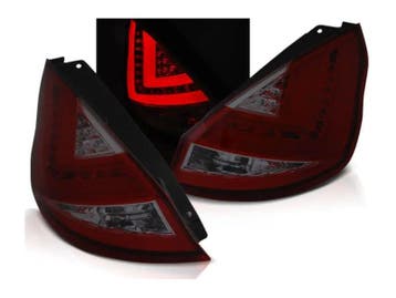 LED achterlicht units geschikt voor Ford Fiesta MK7 Red, Auto-onderdelen, Verzenden, Gebruikt, Ford