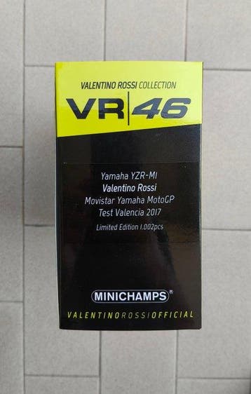 Minichamps 1:12 - Moto miniature - Yamaha YZR-M1 Valentino, Nieuw