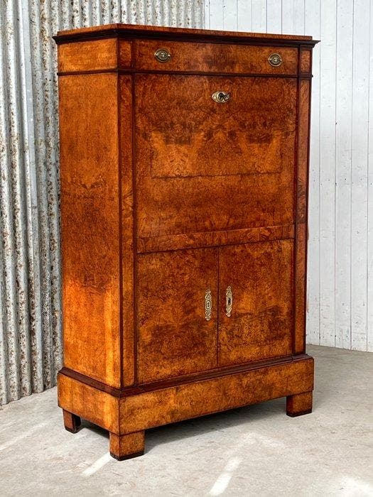 Secrétaire à abattant - Secretaire a abattant, klepburo,, Antiquités & Art, Antiquités | Meubles | Chaises & Canapés