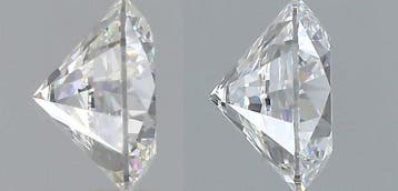 Sans prix de réserve - 2 pcs Diamant (Naturelle) - 0.60 ct -