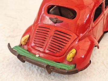 Modern toys / Masudaya - Blikken speelgoedauto - Renault 4 ,