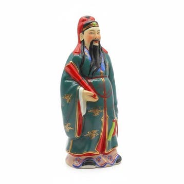 3x Divinità del Feng Shui: Fu, Lu e Shou (Sanxing, le tre, Antiek en Kunst