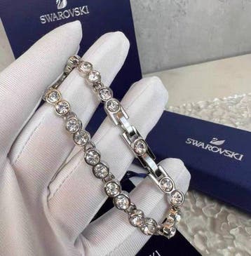 Swarovski - Pierre précieuse synthétique - Métal - Bracelet