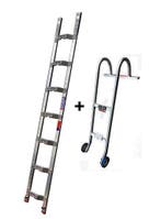 Altrex dakladderset met nokhaak 2m, Doe-het-zelf en Bouw, Ophalen of Verzenden, Nieuw, Ladder, 2 tot 4 meter