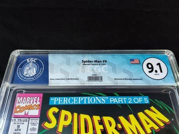 Spider-Man (Vol. 1) #9 - EGC 9.1 - Perceptions, part 2 - 1