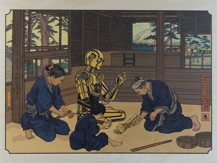 ATO NAOKI - C-3PO  - Édition limitée 03/30, Antiek en Kunst, Kunst | Designobjecten