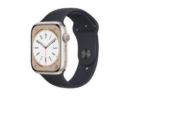 Apple Watch Series 8 - 45mm - Aluminium - Sterrenlicht - GPS, Verzenden