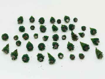 Schaal H0 Assortiment model dennen #1848 (Aanbiedingen), Ophalen of Verzenden, Overige typen