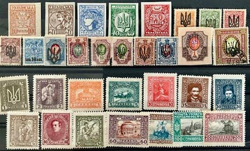 Rusland 1865/1925 - Goede selectie van postzegels uit de, Gestempeld