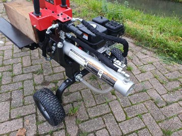 Kraffter 12T houtklover Kohler 196cc Horizontaal, Nieuw