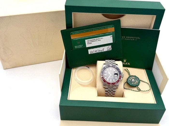 Rolex - GMT-Master II Pepsi - Sans prix de réserve -, Handtassen en Accessoires, Horloges | Heren
