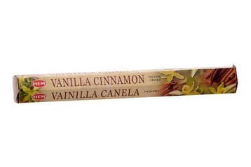 HEM Vanilla Cinnamon Wierook (pakje á 20 stokjes), Ophalen of Verzenden