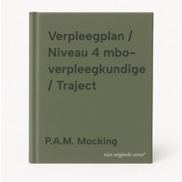 Verpleegplan / Niveau 4 mbo- verpleegkundige / Traject, Verzenden, Zo goed als nieuw, P.A.M. Mocking