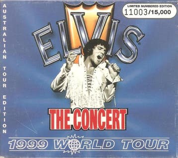 Elvis Presley - The Concert - 1999 World Tour, Verzenden, Gebruikt