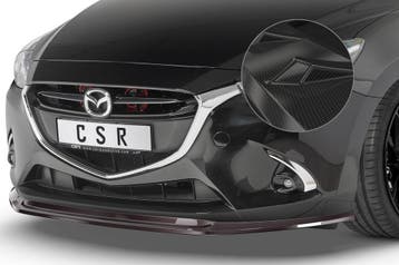 Cupspoilerlip met ABE voor Mazda 2 (Type DJ) CSL437-C, Verzenden, Nieuw